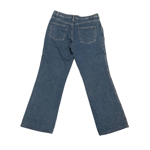 Coldwater Creek Womens Denim Pants Size 10 Blue Cotton/Spandex Stretch Material - Picture 2 of 5